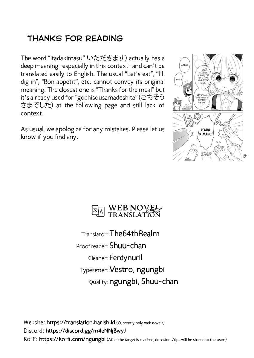 Page 35 Chapter 5 Nekomimi Shoujo wa Mori de Slow Life wo Okuritai ~Mofumofu wa Shomou Shimashita ga, Seijo to ka Ouji-sama to ka wa Chuumongai desu~