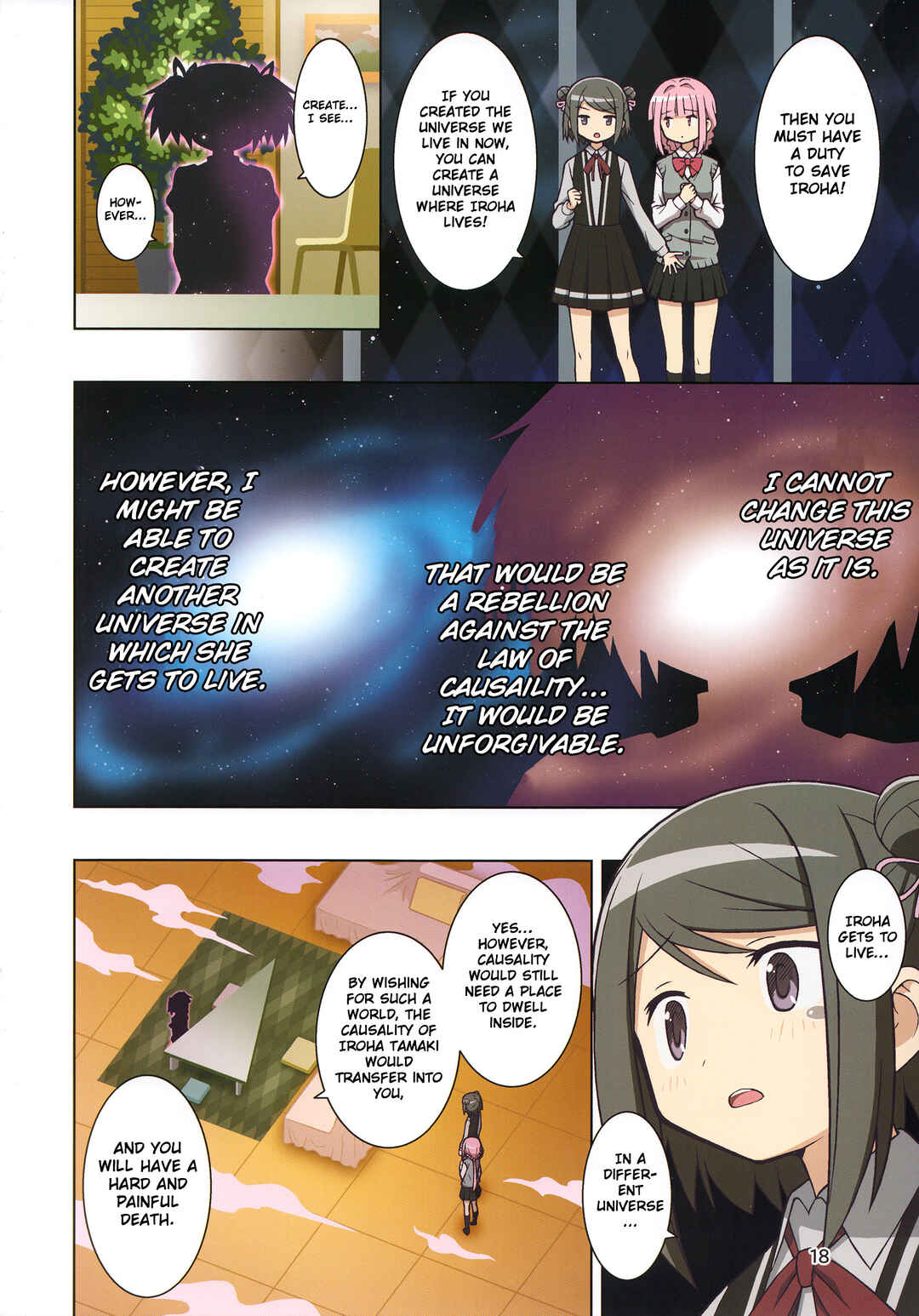 Page 21 Chapter Unknown_58de Magia Record: Mahou Shoujo Madoka★Magica Side Story - IroKuro no Raison dEtre (Doujinshi)