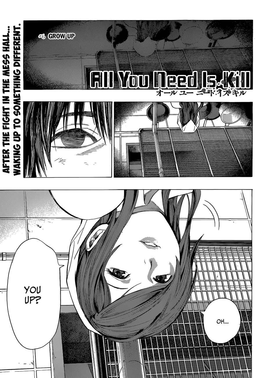 Page 1 Chapter 6 All You Need Is Kill