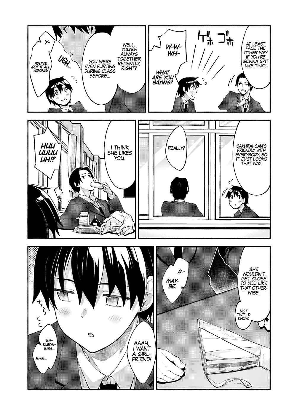 Page 4 Chapter 16 Sakurai-san wa Kizuite Hoshii