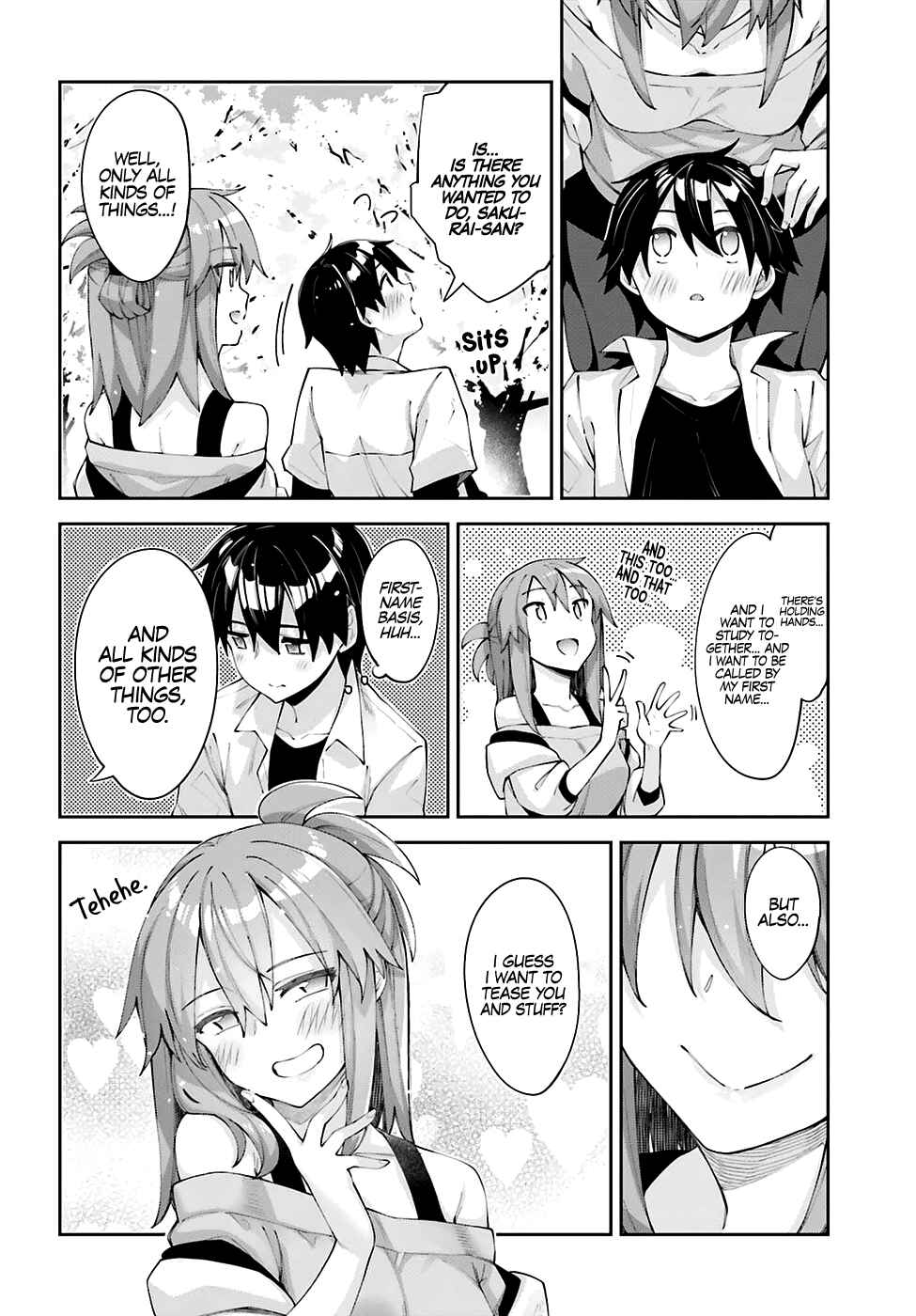 Page 16 Chapter 26 Sakurai-san wa Kizuite Hoshii
