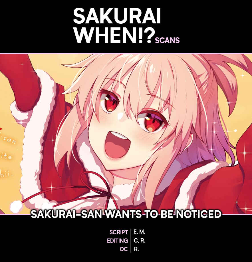 Page 1 Chapter 25 Sakurai-san wa Kizuite Hoshii