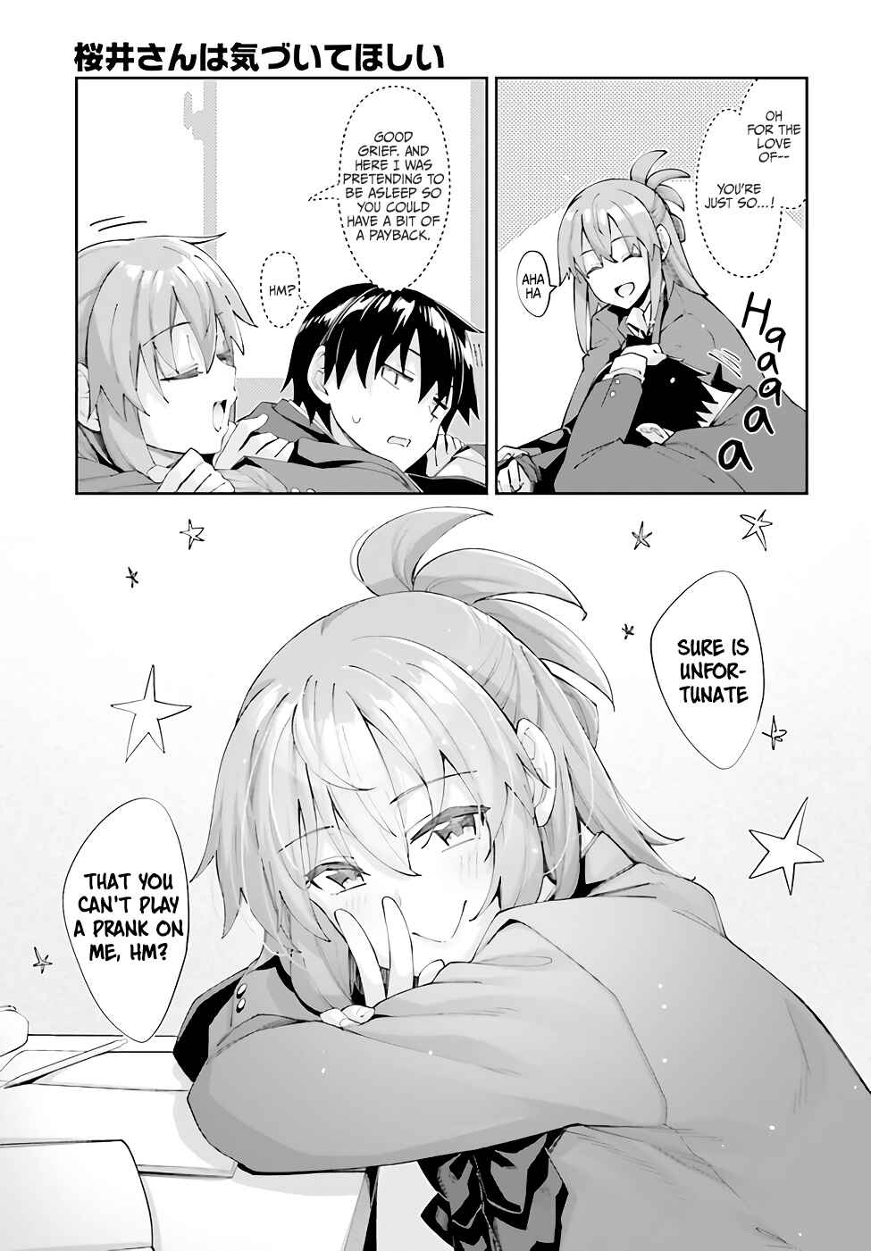 Page 14 Chapter 21 Sakurai-san wa Kizuite Hoshii