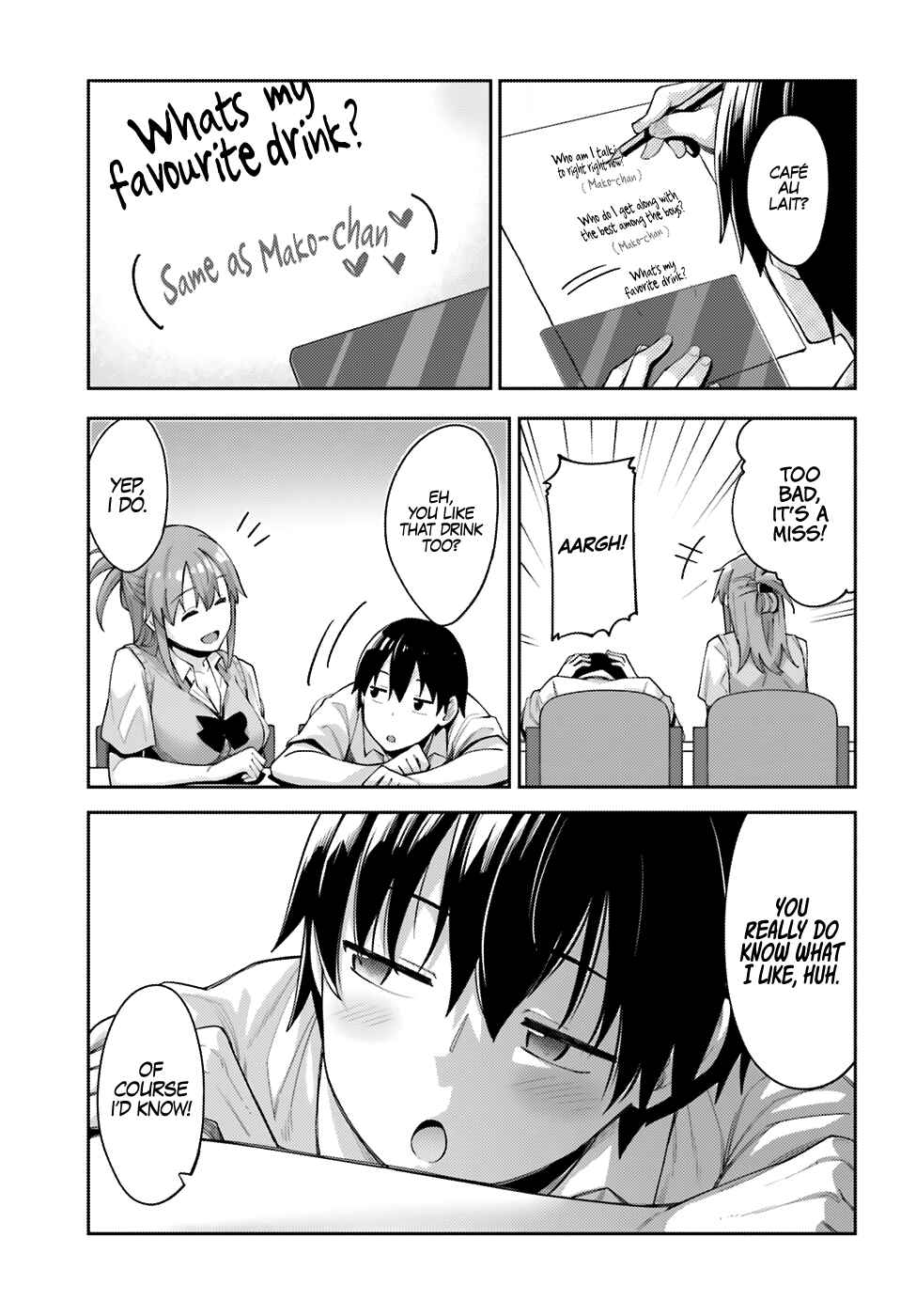 Page 12 Chapter 2 Sakurai-san wa Kizuite Hoshii