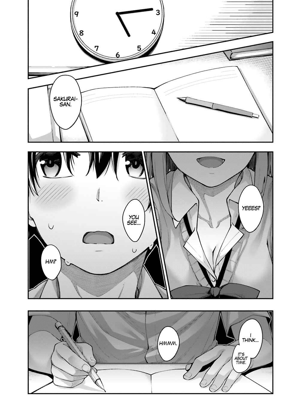 Page 4 Chapter 2 Sakurai-san wa Kizuite Hoshii