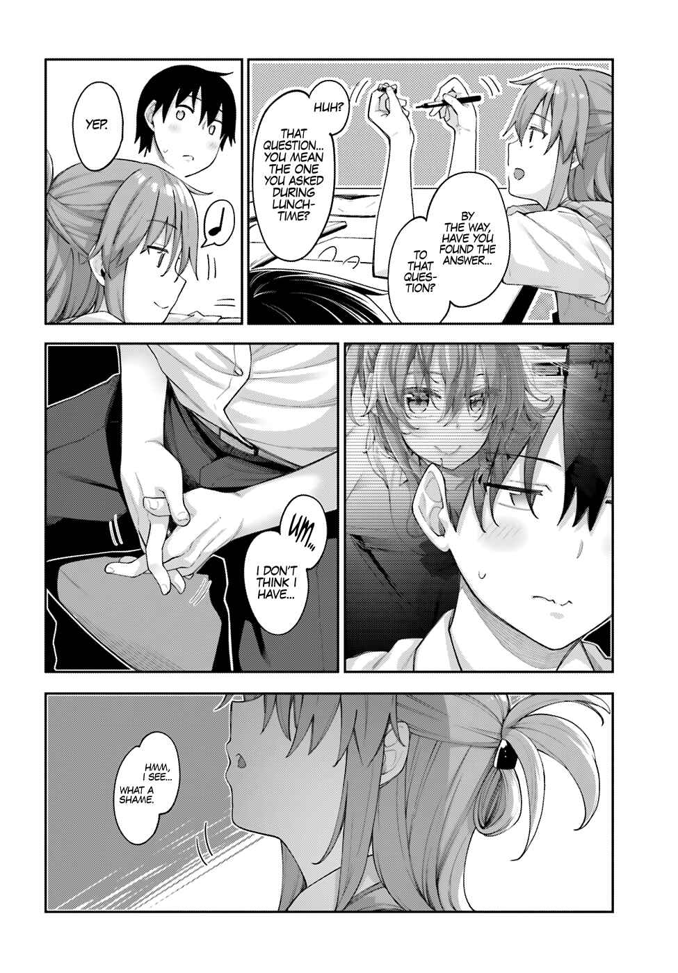 Page 7 Chapter 2 Sakurai-san wa Kizuite Hoshii