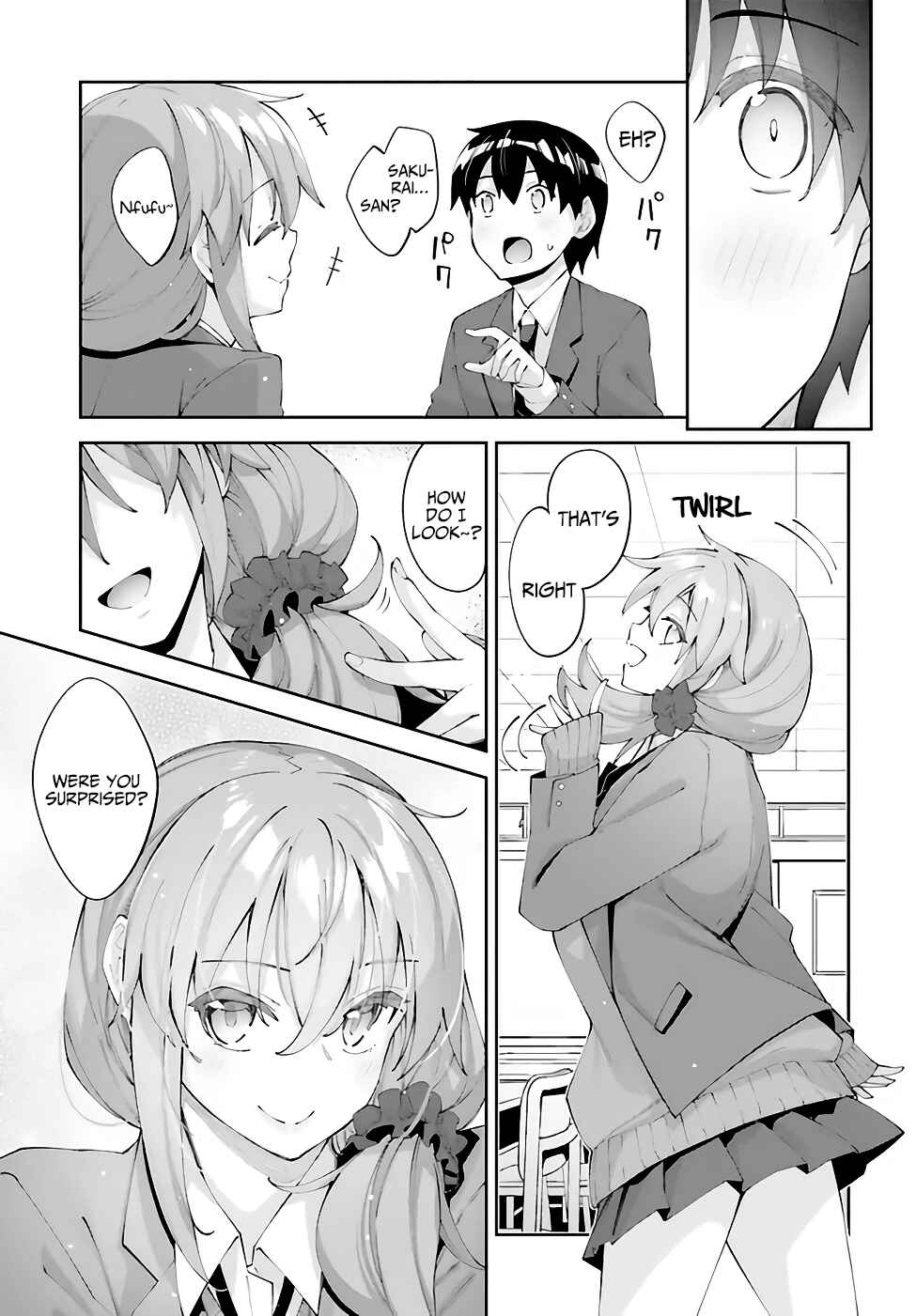 Page 6 Chapter 22 Sakurai-san wa Kizuite Hoshii