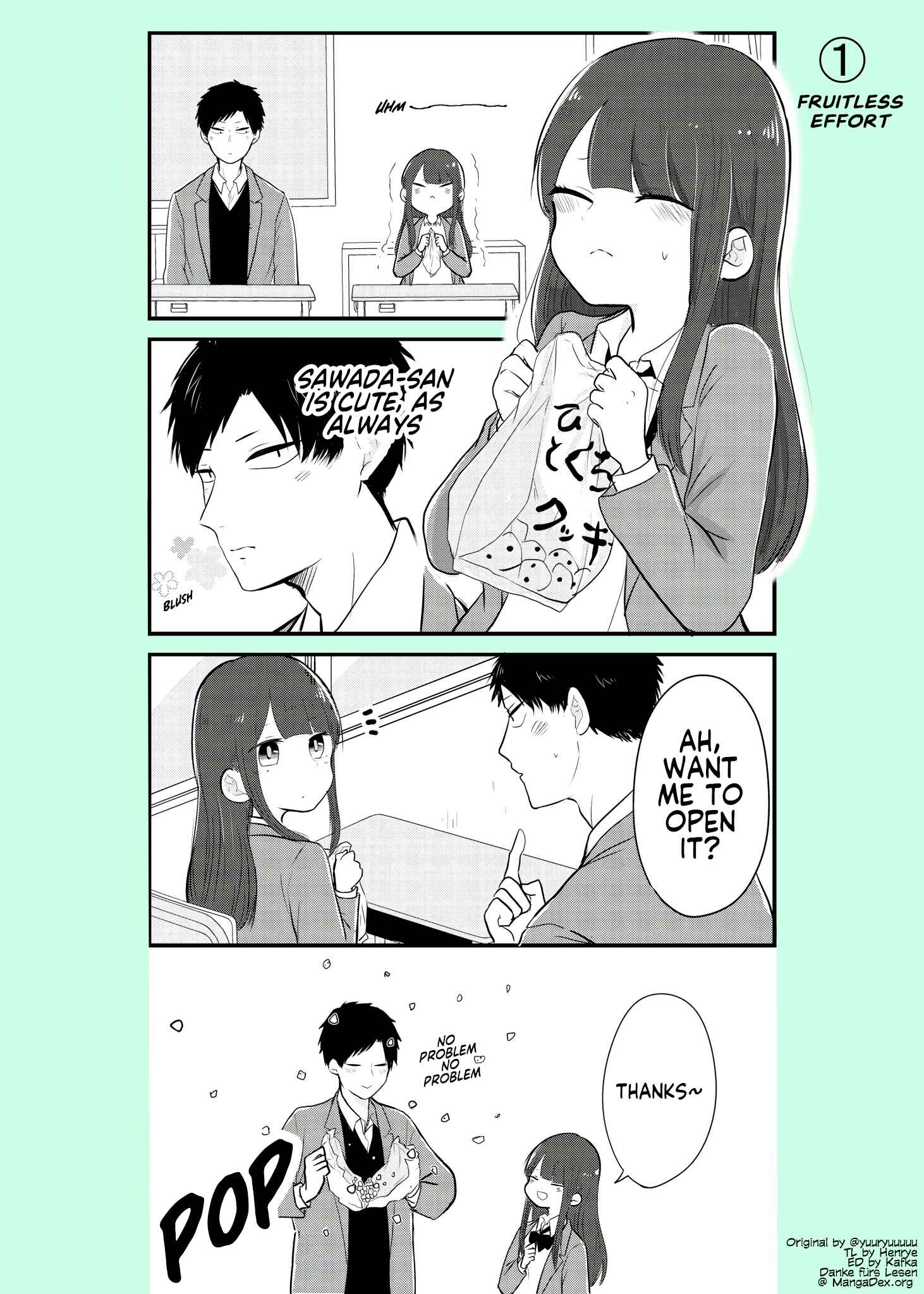 Page 2 Chapter 1 Tayori ni Saretai Ichimura-kun