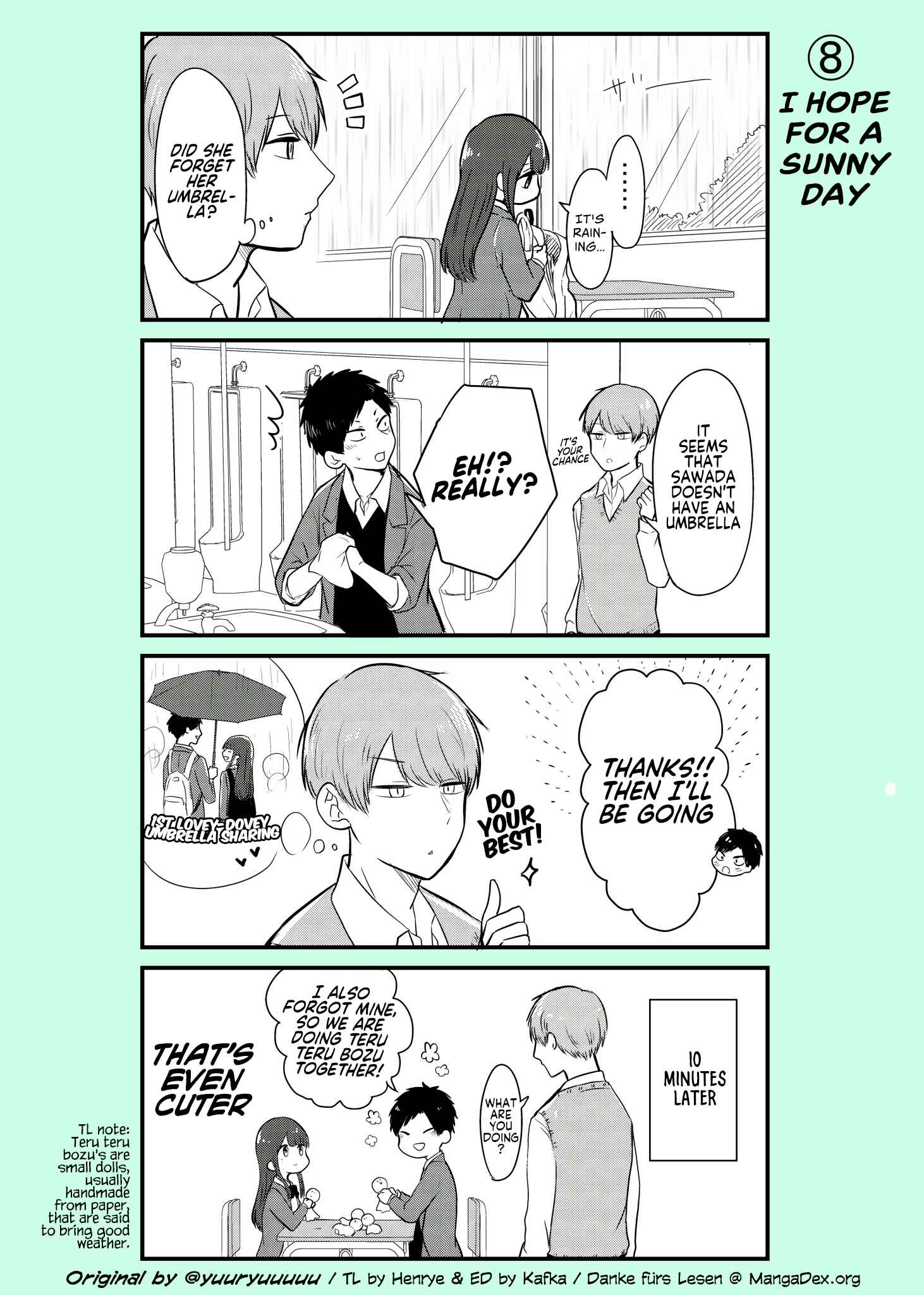 Page 1 Chapter 8 Tayori ni Saretai Ichimura-kun
