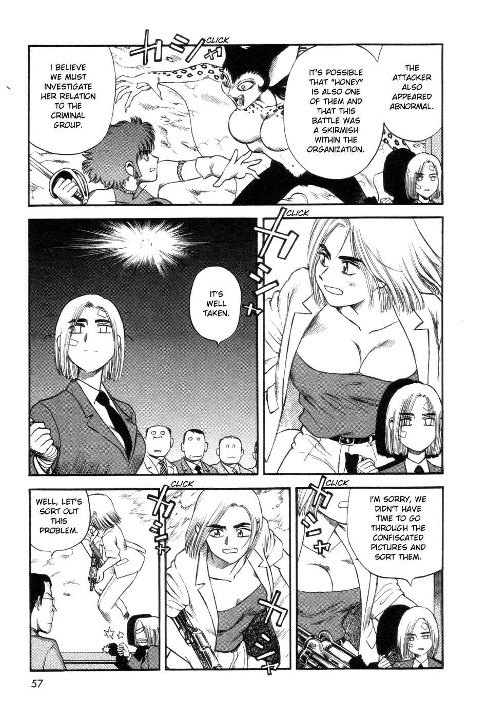 Page 21 Chapter 2 Cutie Honey a Go Go!