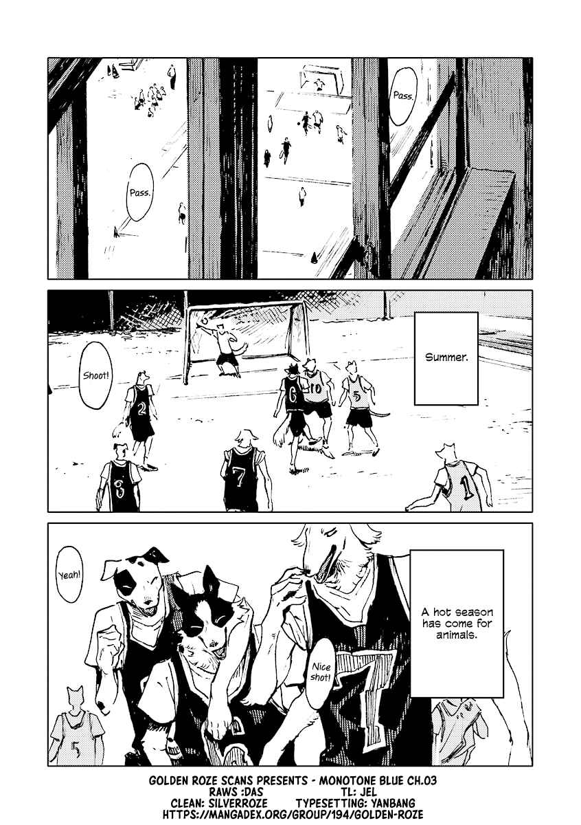 Page 1 Chapter 3 Monotone Blue