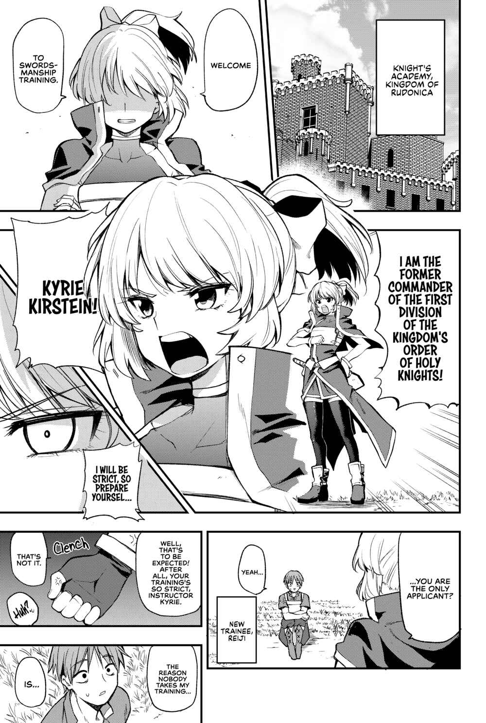 Page 1 Chapter Unknown_32b1 Flat-Chested Knight, Kyrie