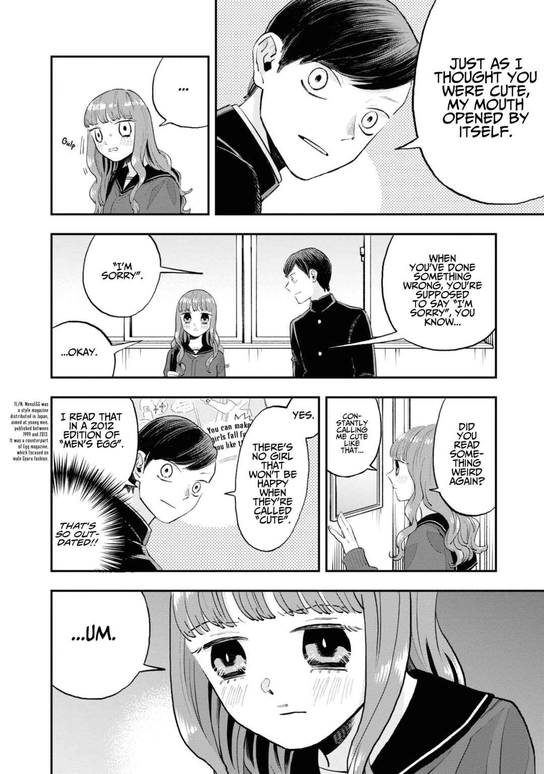 Page 6 Chapter 3 The Overly Straightforward Natsume-kun Cant Properly Confess