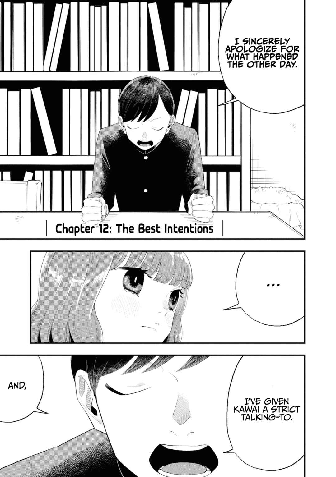 Page 1 Chapter 12 The Overly Straightforward Natsume-kun Cant Properly Confess