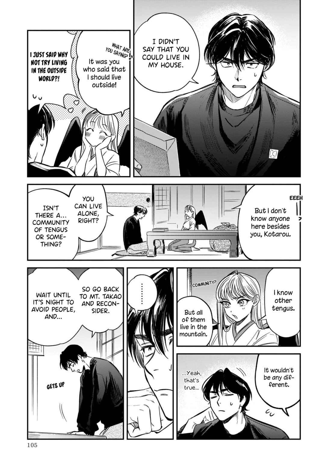 Page 9 Chapter 3 The Hachioji Specialty: Tengus Love