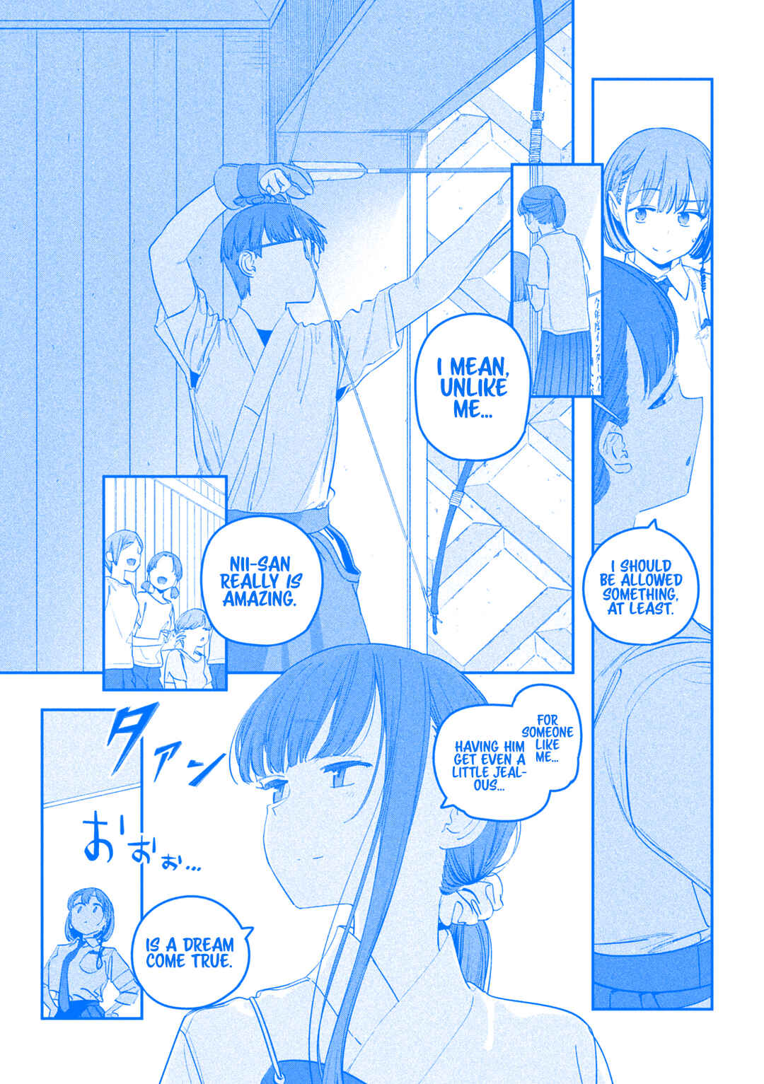 Page 12 Chapter 81 Getsuyoubi no Tawawa (Blue) (Fan Colored)
