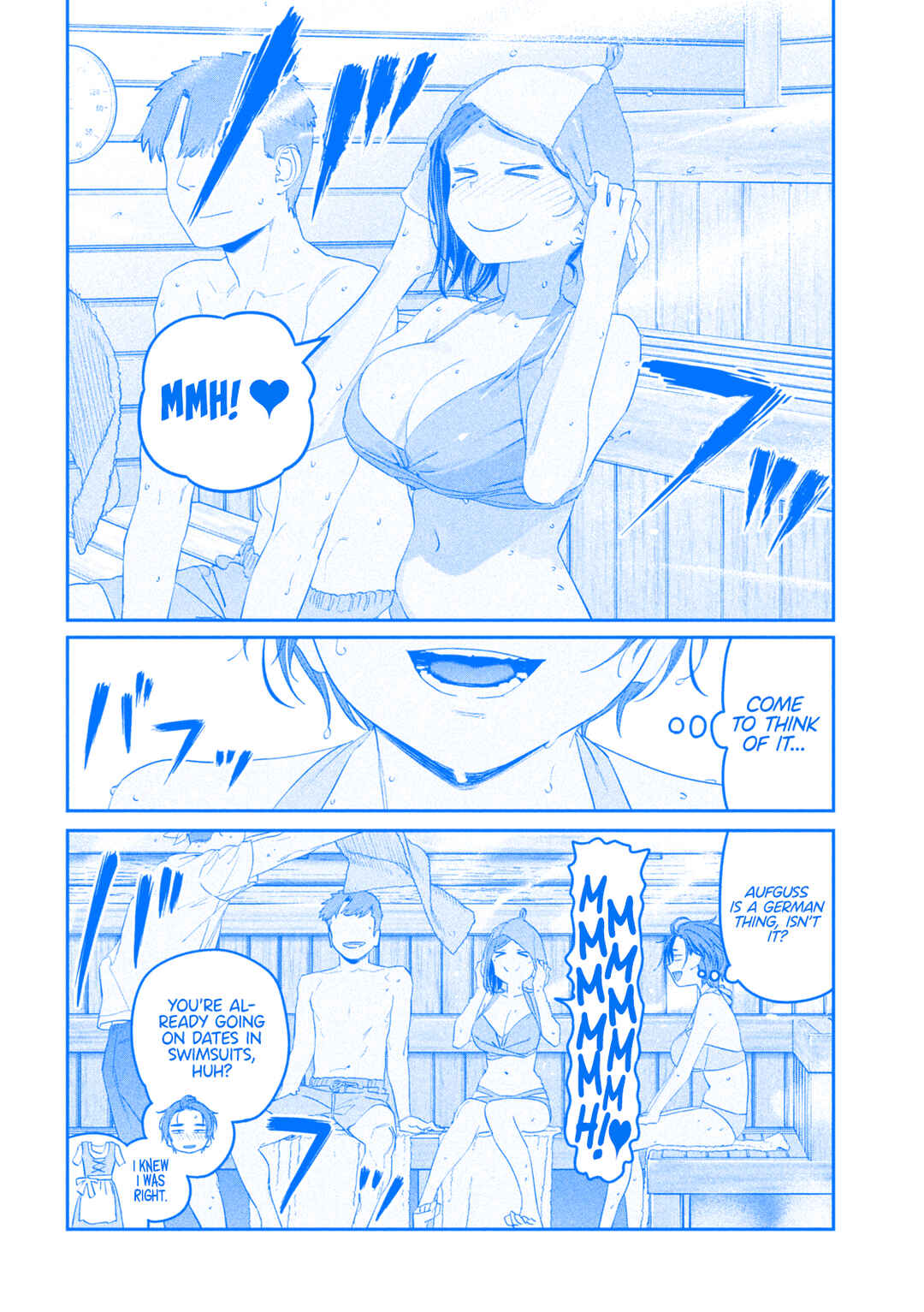 Page 13 Chapter 84 Getsuyoubi no Tawawa (Blue) (Fan Colored)