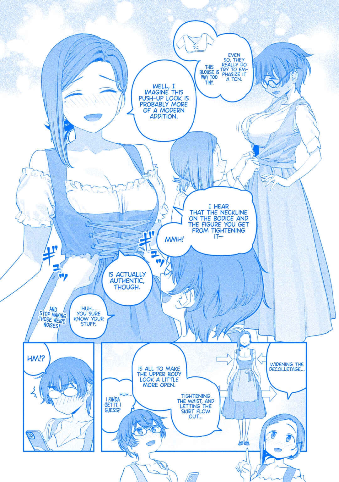 Page 5 Chapter 84 Getsuyoubi no Tawawa (Blue) (Fan Colored)