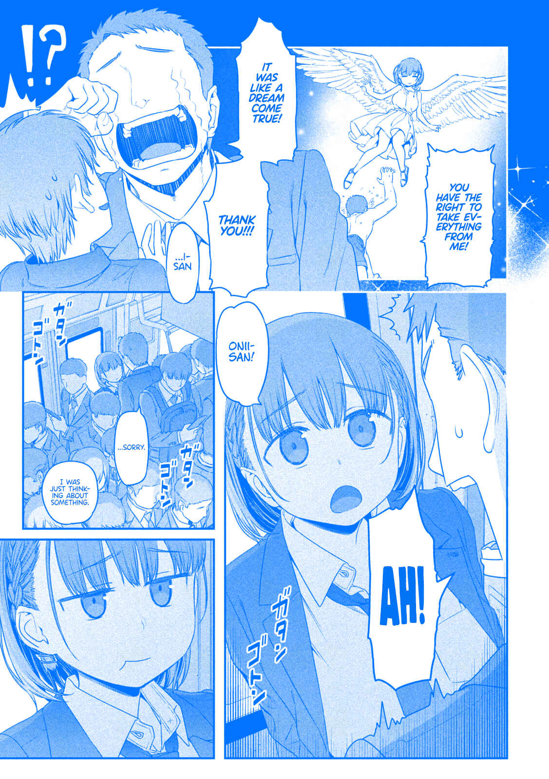 Page 4 Chapter 5 Getsuyoubi no Tawawa (Blue) (Fan Colored)