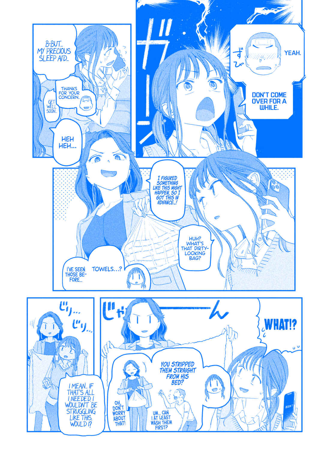 Page 6 Chapter 99 Getsuyoubi no Tawawa (Blue) (Fan Colored)
