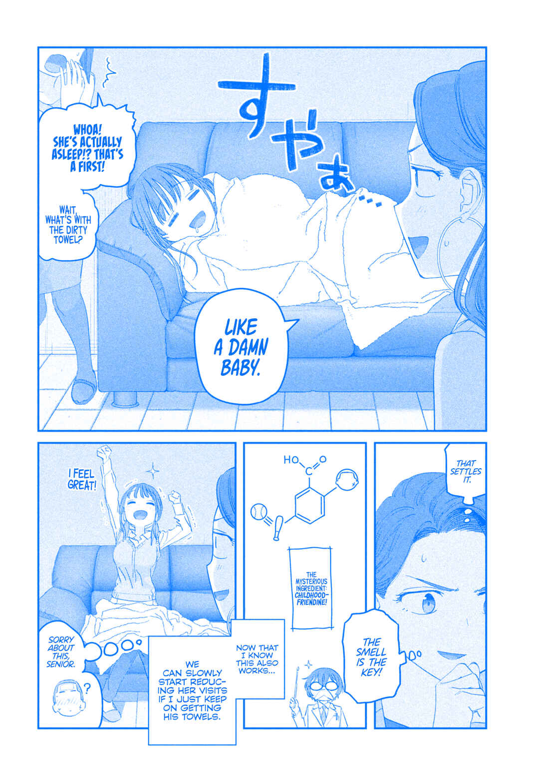 Page 7 Chapter 99 Getsuyoubi no Tawawa (Blue) (Fan Colored)