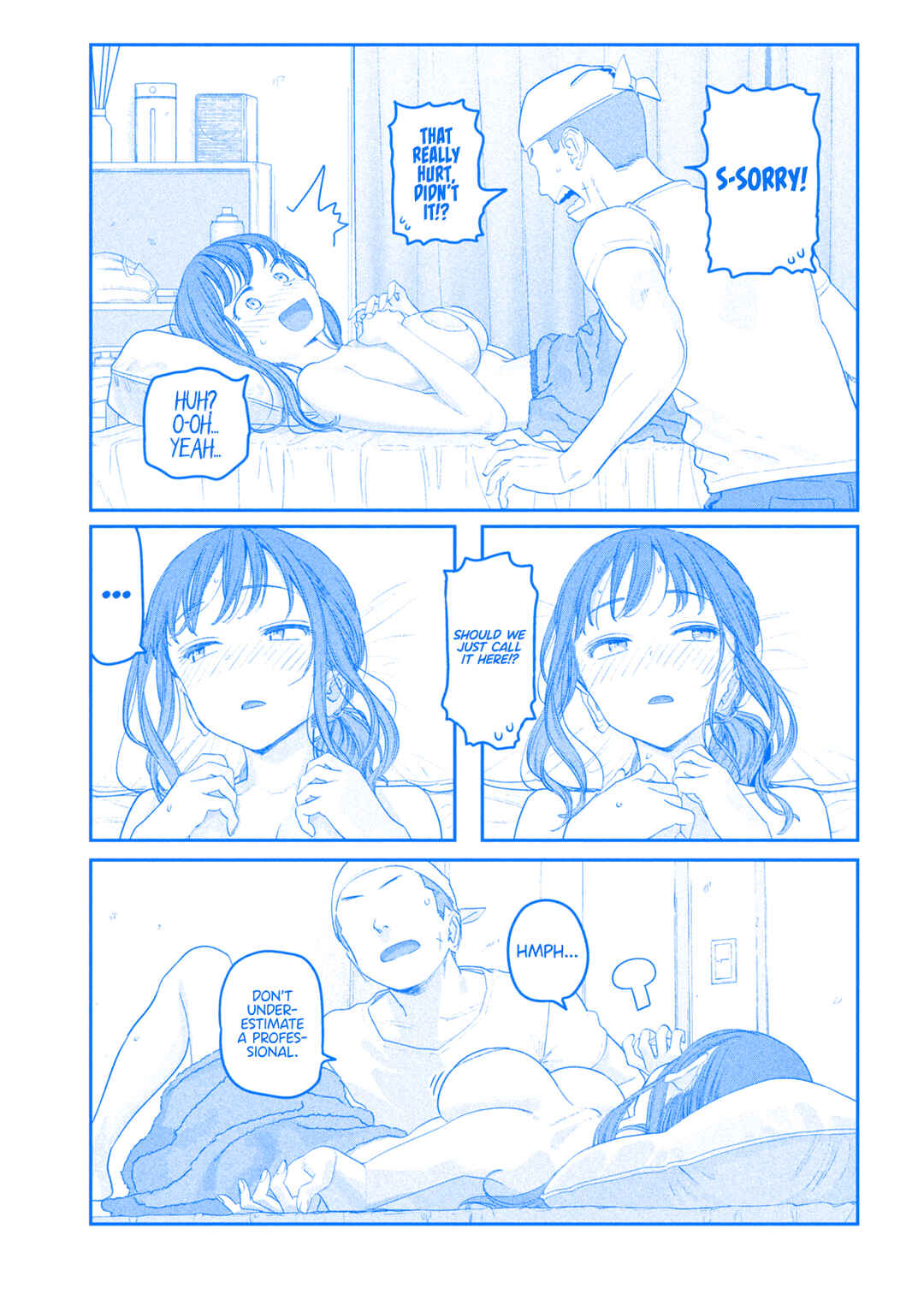 Page 16 Chapter 87 Getsuyoubi no Tawawa (Blue) (Fan Colored)