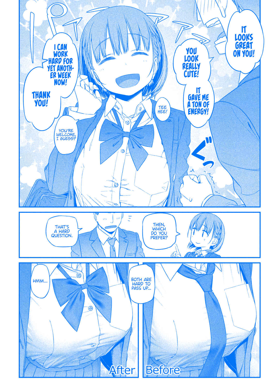 Page 5 Chapter 3 Getsuyoubi no Tawawa (Blue) (Fan Colored)
