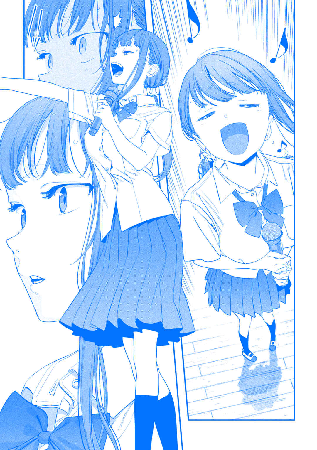 Page 10 Chapter 80 Getsuyoubi no Tawawa (Blue) (Fan Colored)
