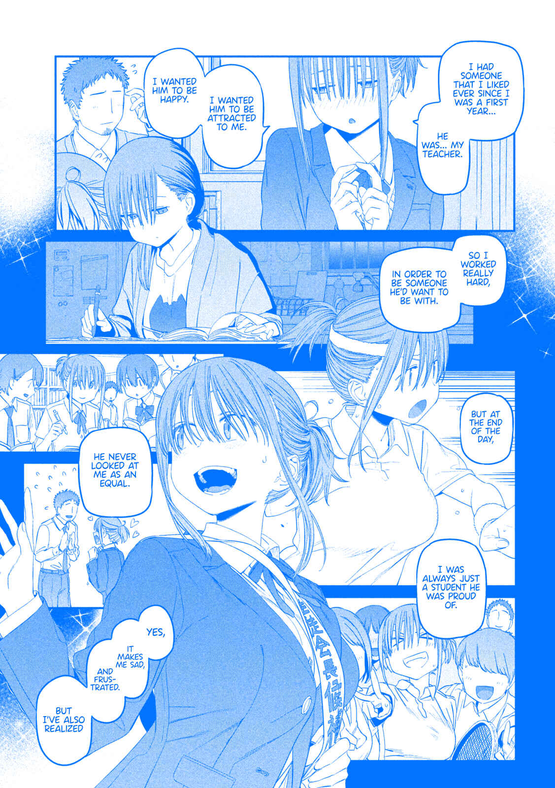 Page 11 Chapter 24 Getsuyoubi no Tawawa (Blue) (Fan Colored)