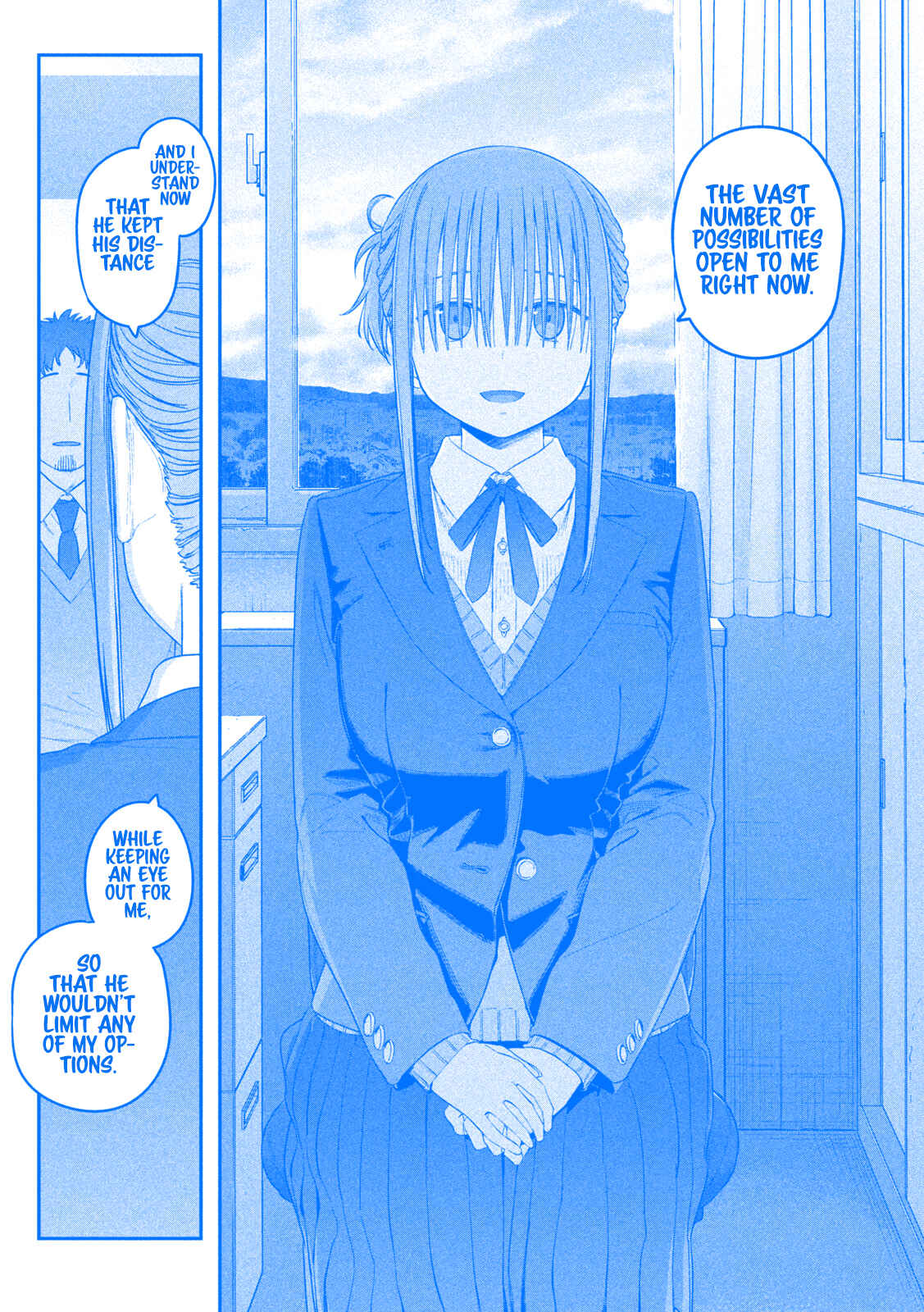 Page 12 Chapter 24 Getsuyoubi no Tawawa (Blue) (Fan Colored)
