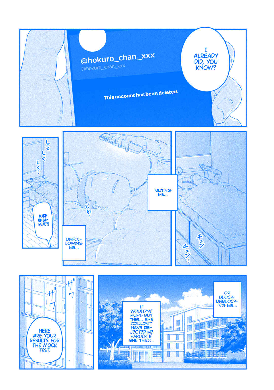 Page 2 Chapter 114 Getsuyoubi no Tawawa (Blue) (Fan Colored)