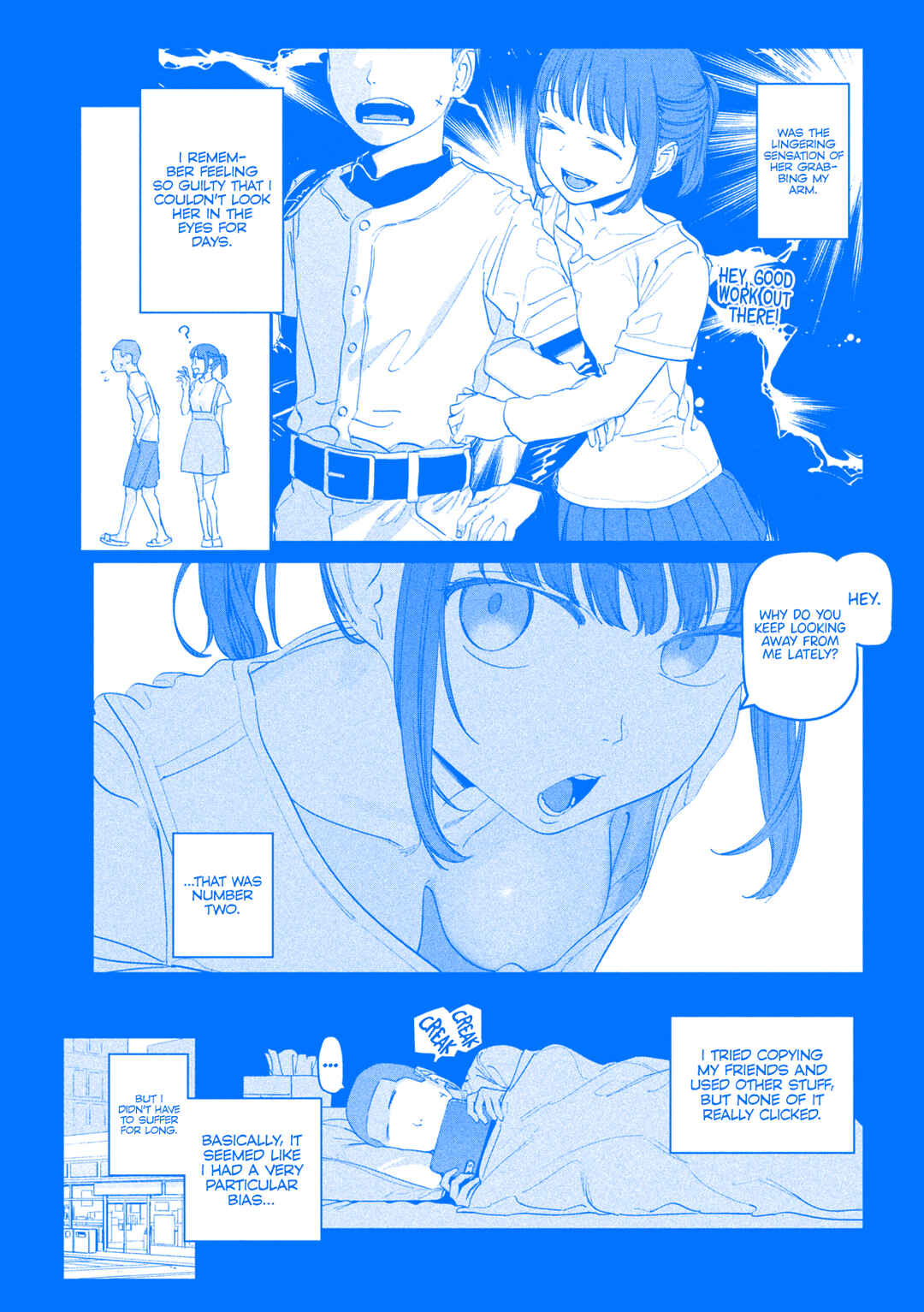 Page 4 Chapter 77 Getsuyoubi no Tawawa (Blue) (Fan Colored)