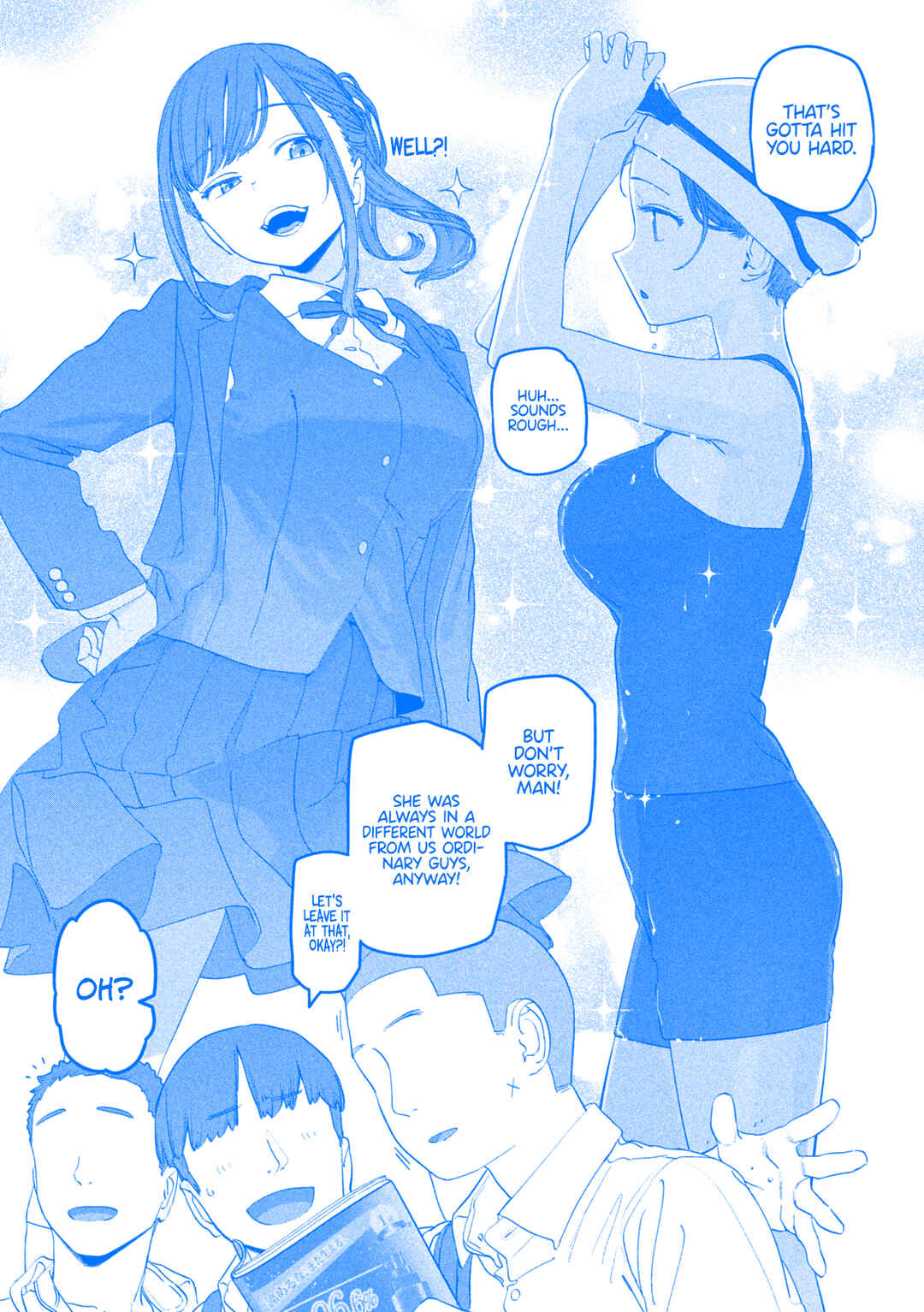 Page 8 Chapter 77 Getsuyoubi no Tawawa (Blue) (Fan Colored)