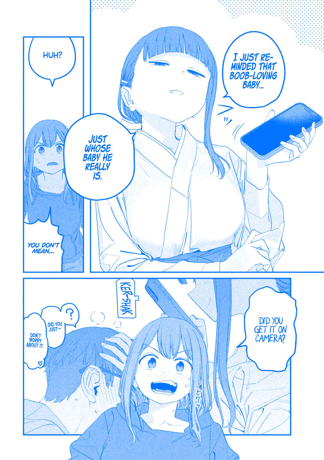 Page 9 Chapter 111 Getsuyoubi no Tawawa (Blue) (Fan Colored)