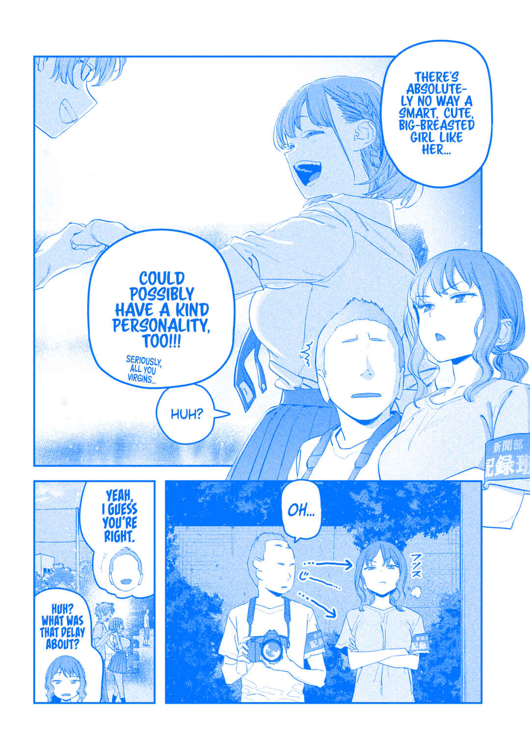 Page 13 Chapter 83 Getsuyoubi no Tawawa (Blue) (Fan Colored)