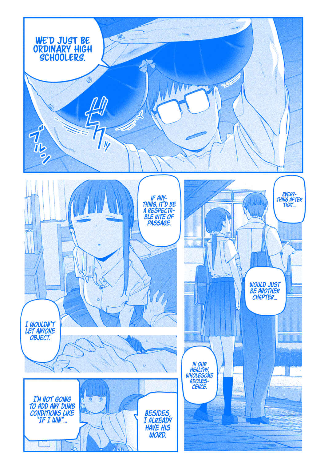 Page 11 Chapter 65 Getsuyoubi no Tawawa (Blue) (Fan Colored)