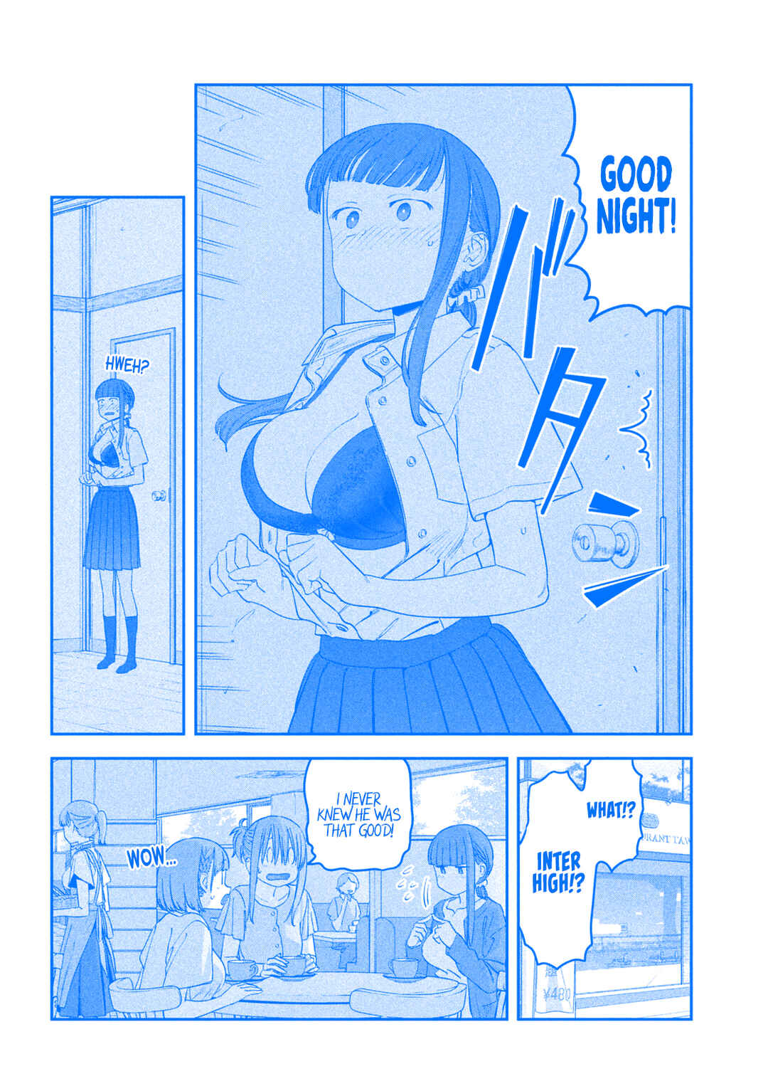 Page 13 Chapter 65 Getsuyoubi no Tawawa (Blue) (Fan Colored)