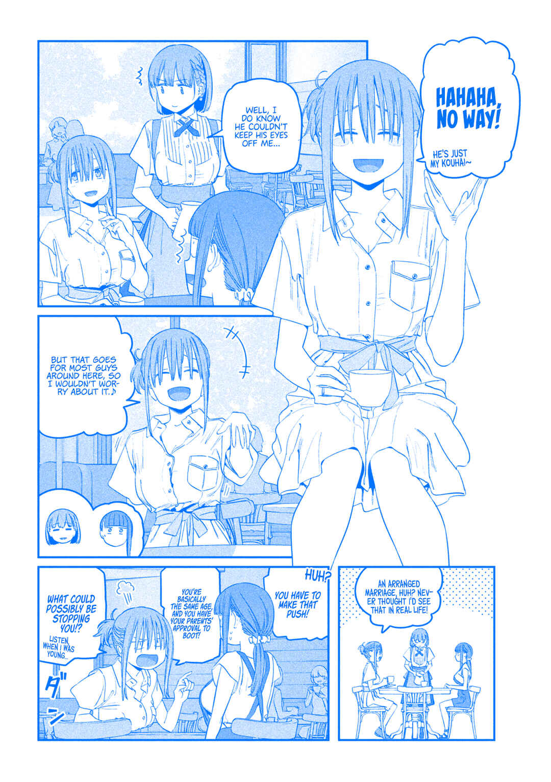 Page 3 Chapter 65 Getsuyoubi no Tawawa (Blue) (Fan Colored)