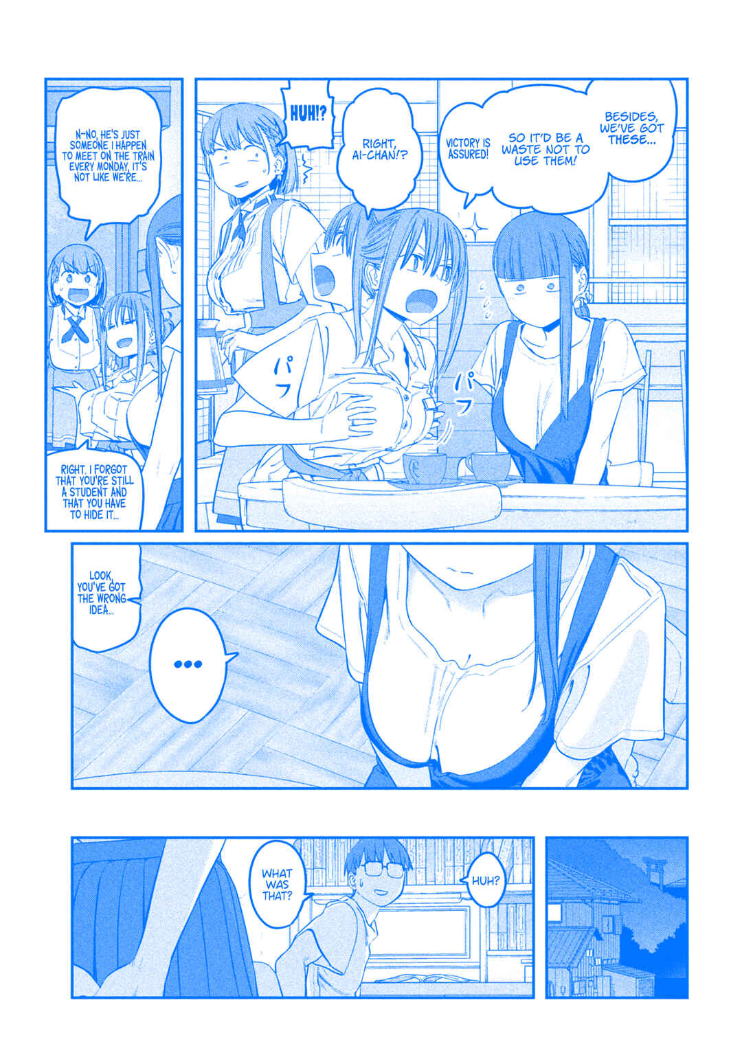 Page 4 Chapter 65 Getsuyoubi no Tawawa (Blue) (Fan Colored)