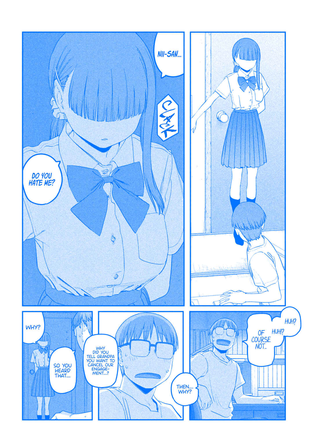 Page 5 Chapter 65 Getsuyoubi no Tawawa (Blue) (Fan Colored)