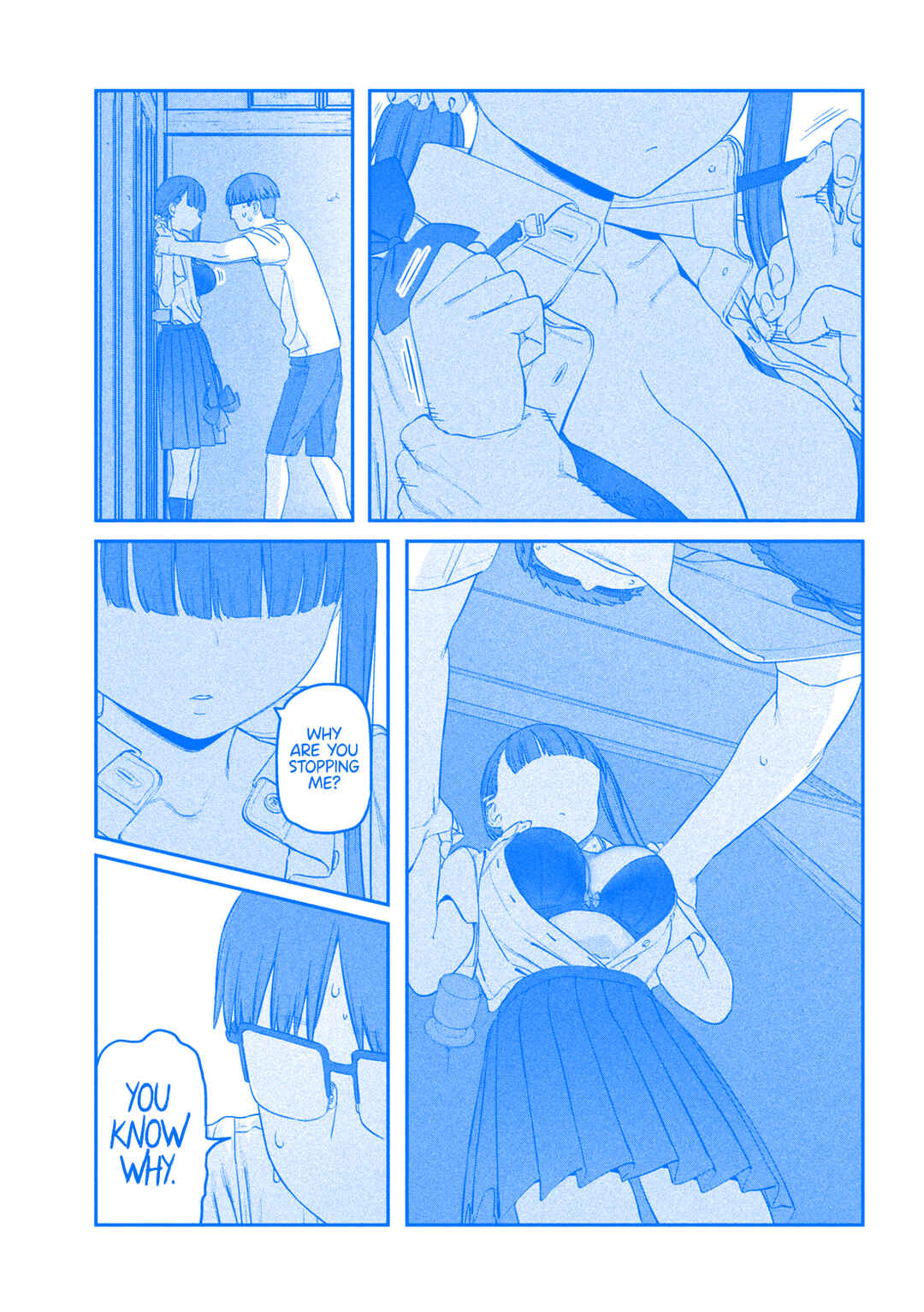 Page 8 Chapter 65 Getsuyoubi no Tawawa (Blue) (Fan Colored)