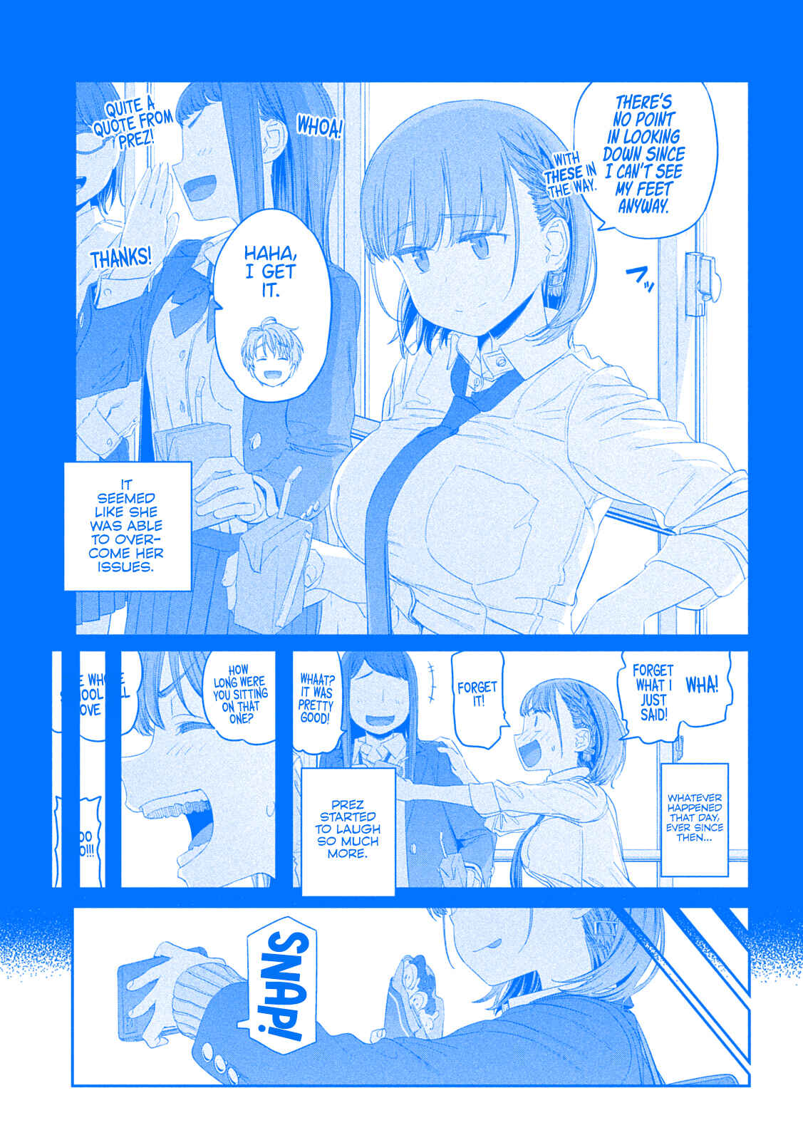 Page 10 Chapter 31 Getsuyoubi no Tawawa (Blue) (Fan Colored)
