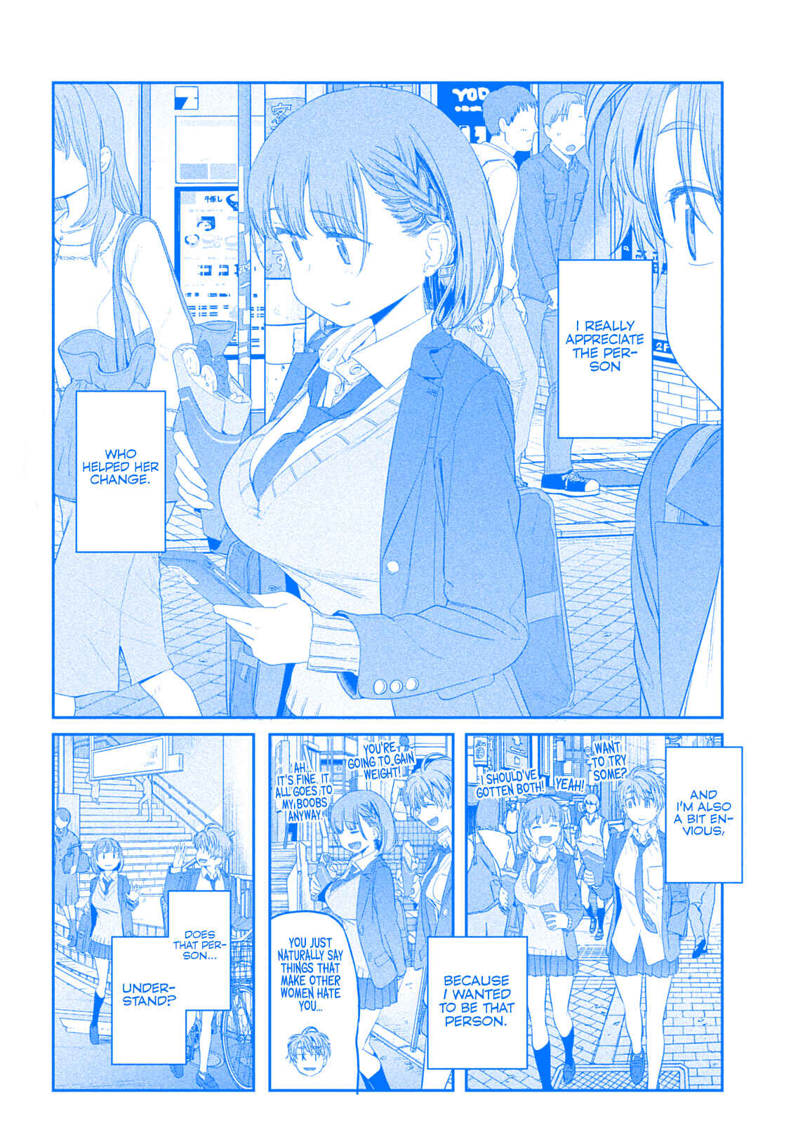 Page 11 Chapter 31 Getsuyoubi no Tawawa (Blue) (Fan Colored)