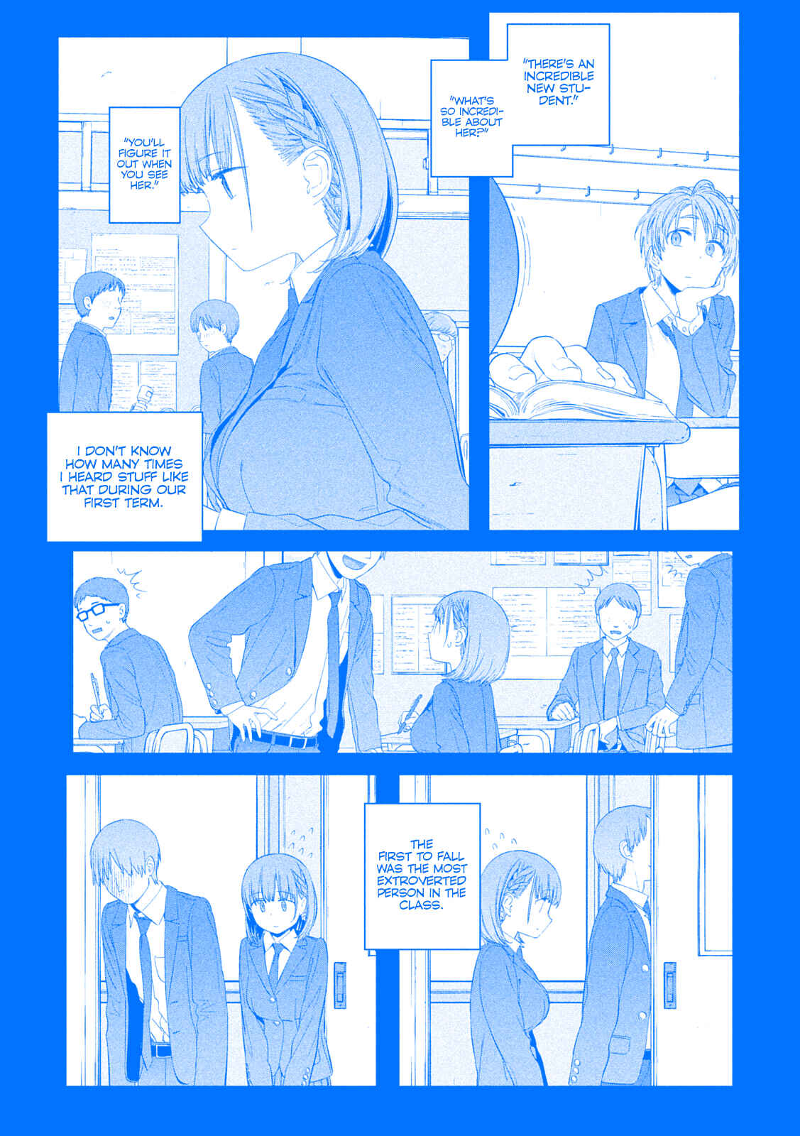 Page 4 Chapter 31 Getsuyoubi no Tawawa (Blue) (Fan Colored)