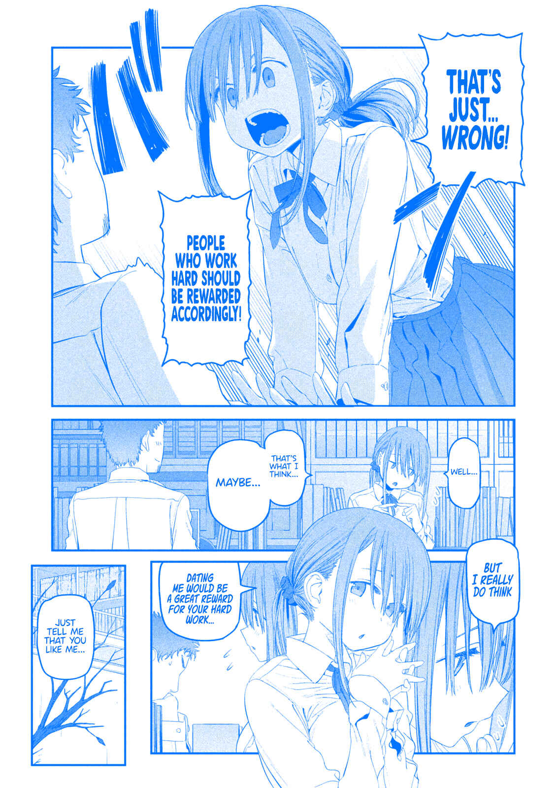 Page 14 Chapter 14 Getsuyoubi no Tawawa (Blue) (Fan Colored)