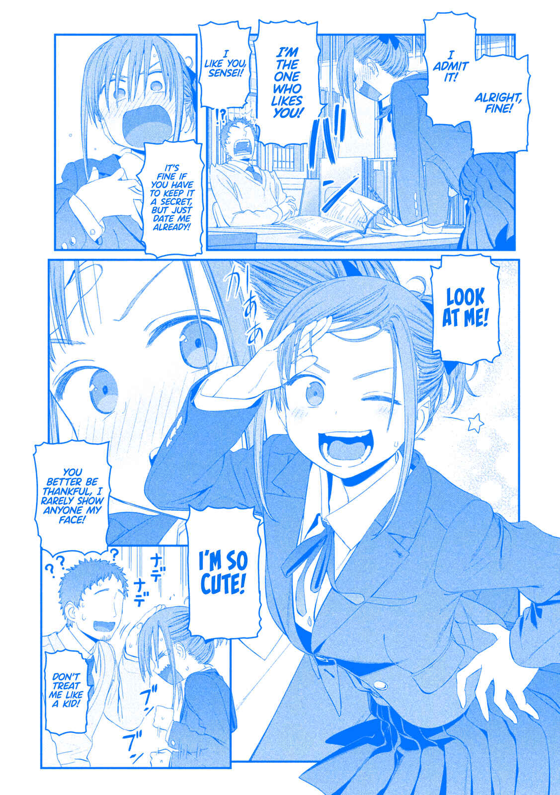 Page 16 Chapter 14 Getsuyoubi no Tawawa (Blue) (Fan Colored)