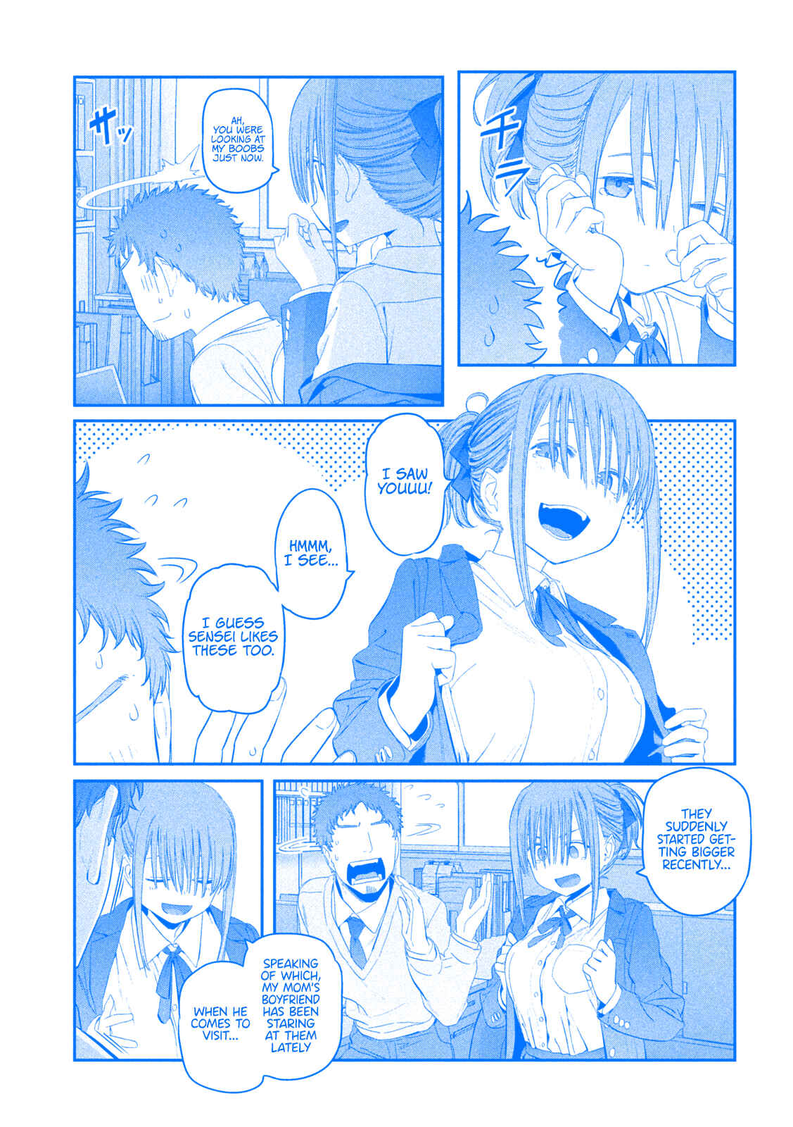 Page 18 Chapter 14 Getsuyoubi no Tawawa (Blue) (Fan Colored)