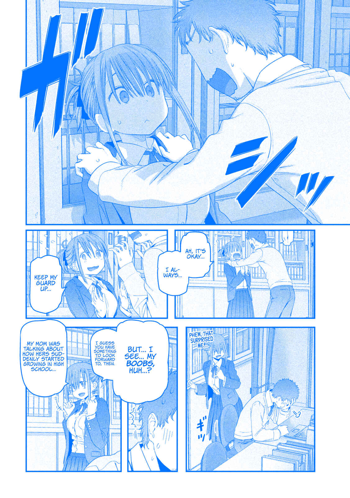 Page 19 Chapter 14 Getsuyoubi no Tawawa (Blue) (Fan Colored)