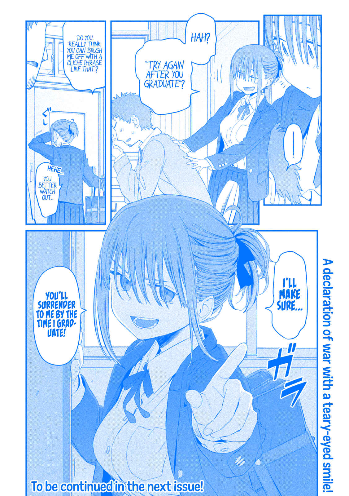 Page 21 Chapter 14 Getsuyoubi no Tawawa (Blue) (Fan Colored)