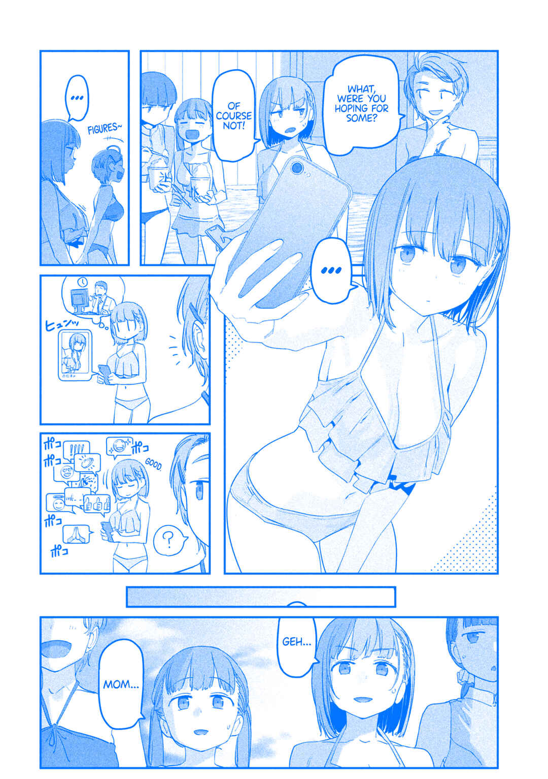 Page 11 Chapter 59 Getsuyoubi no Tawawa (Blue) (Fan Colored)